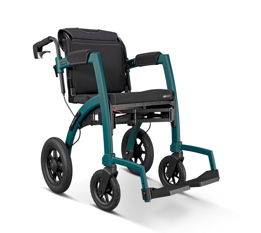 Rollz Motion Performance Andador Convertible en posición Silla de Ruedas
