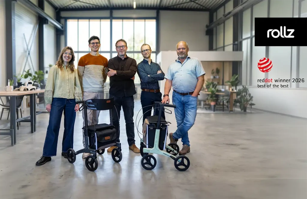 Rollz Air ha sido galardonado con el premio Red Dot: Best of the Best. Por su diseño, innovación y experiencia de usuario.