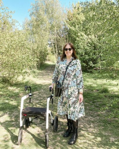 Rollz Motion y Samantha en Worm's Lane Wood